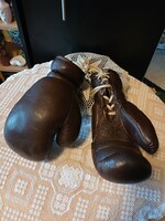 Boxing Gloves Leather Perfect Condition 1960 - 1980