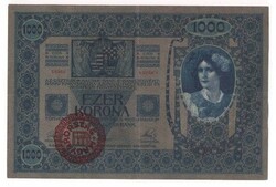 1902 1000 korona aVF. Magyarország