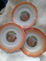 Antique scene plate