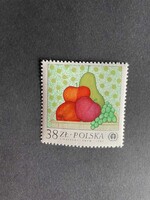 Lengyelország gyümölcs 1983 postatiszta