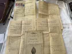 KOROND - Gere, Ambrus, Kacsó család - papír régiség