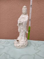 White Porcelain Guan Yin Figurine