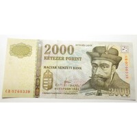 Magyarország,2000 forint 2007 CB UNC