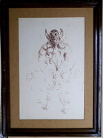 Bolmányi Ferenc 1904-1990 with certificate of authenticity and invoice