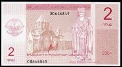 Hegyi Karabah 2 dram UNC 2004