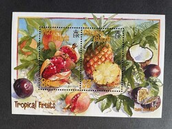 Pitcairn-szigetek gyümölcsök 2001 postatiszta