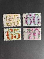 Hollandia virágok 1982 postatiszta
