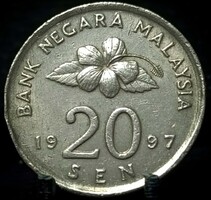 Malajzia 20 Sen, 1997 G03C1