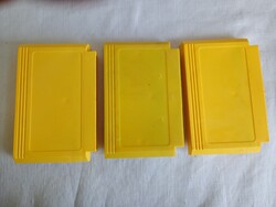 Video Game Cartridge 30 - 3 pcs together - yellow Nintendo clone game cartridge