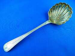 Pazar, Antique Silver Porcelain Powder Sifter Canal, Paris, ca. 1820!!!