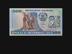 MOZAMBIK – 500 METICAL – 1991   UNC