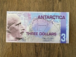 Antarktisz 3 Dollár 2008 UNC