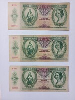 1936 Issue 10 Pengő Banknotes / numismatics /