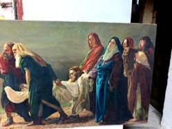 Egyházi festmény .
