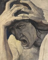 Gestural study copy - Detail from Agnolo Bronzino's Venus Triumph allegory painting