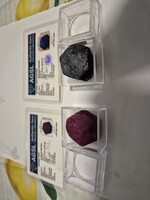 Set of 2: 276 ct Natural Original Sapphire and 251 ct Ruby Corundum from Nigeria