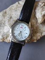 Swiss Leica Quartz Watch with Steel Case