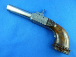 CSODASZÉP, ANTIK, ELÖLTÖLTŐS PISZTOLY, CA. 1820!!!