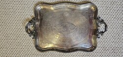 Antique Russian-Polish Silver Tray – August Teodor Werner, Warsaw, 1883 – 2490 g