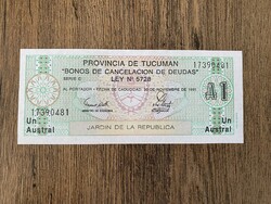 Argentína 1 Austral 1991 UNC