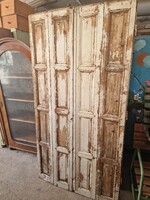 Régi ónémet spaletta párok antik árnyékoló régi ónémet faragott kazettás  népi régiség vintage