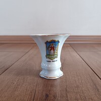 Antique Herendi Csanád County coat of arms vase