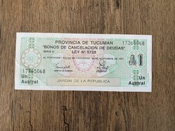 Argentína 1 Austral 1991 UNC