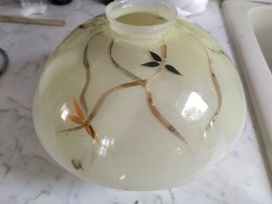 Beautiful retro pendant lamp with glass shade