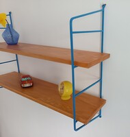 Retro wall shelf