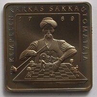 500 Ft 2002 - Kempelen Farkas sakkautomatája BU patina