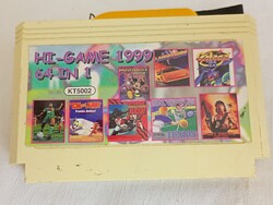 Video Game Cartridge 39 - KT5002 - Yellow Nintendo Clone Game Cartridge