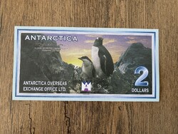 Antarktisz 2 Dollár 1999 UNC