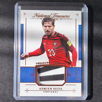 Adrien Silva 2018 Panini National Treasures Treasured Threads Bronze Match-Worn Memorabilia /35 #TH-
