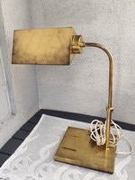 1,-Ft Nagyon ritka Iparművészeti Full art-deco réz asztali lámpa