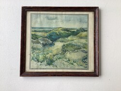 Marie Lotz, 1877, Basel - Dune Landscape.