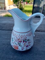 Bíder virágos porcelán kiöntő HC