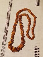 Authentic Polish Raw Amber Necklace