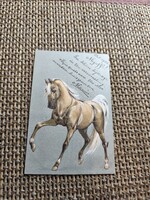 Antique Embossed Greeting Card