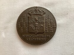 France Medal Bicentennial Place Stanislas Nancy Lorraine Muller 1955 .
