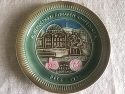 Zsolnay Porcelain Cafeteria/French-Style Plate