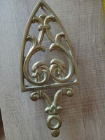 Old antique cast iron coal iron ironing board