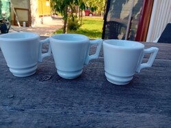 Bíder fehér porcelán kávés csésze