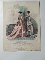 Antik párizsi divatlap, Les Modes Parisiennes, 1867