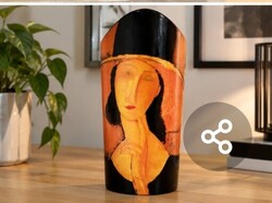 Modigliani porcelán váza