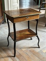 19th Century Inlaid Vanity Table