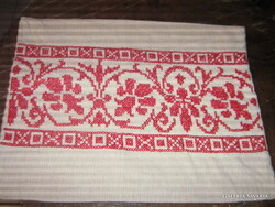 Beautiful Cross-Stitch Folk Embroidery Decorative Pillow
