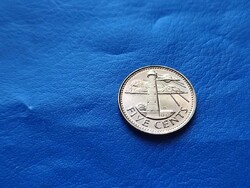 BARBADOS 5 CENT 2012 VILÁGÍTÓTORONY! UNC!