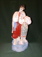 Polonne ZHK szovjet/ukrán kézzel festett PORCELÁNFIGURA