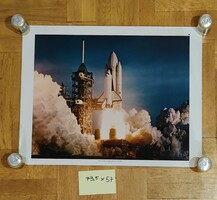 3D original vintage hansen planetarium fold-out NASA poster! Super rare! Straight from the USA.