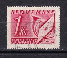 1942 Szlovákia 1Ks Illeték Bélyeg